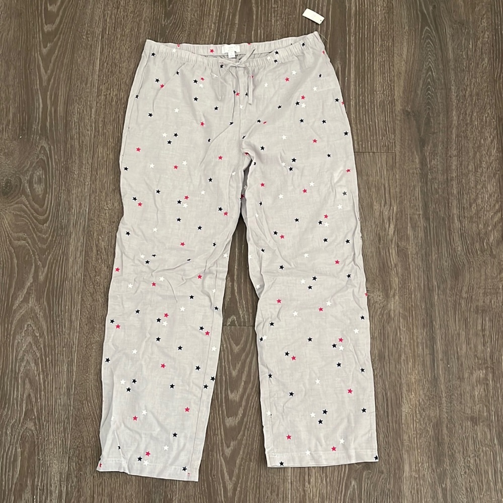 GAP Star Pattern Pajama Pants Size Large